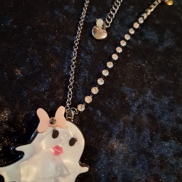 Betsey Johnson Black and White Crescent - Picture 6 of 11